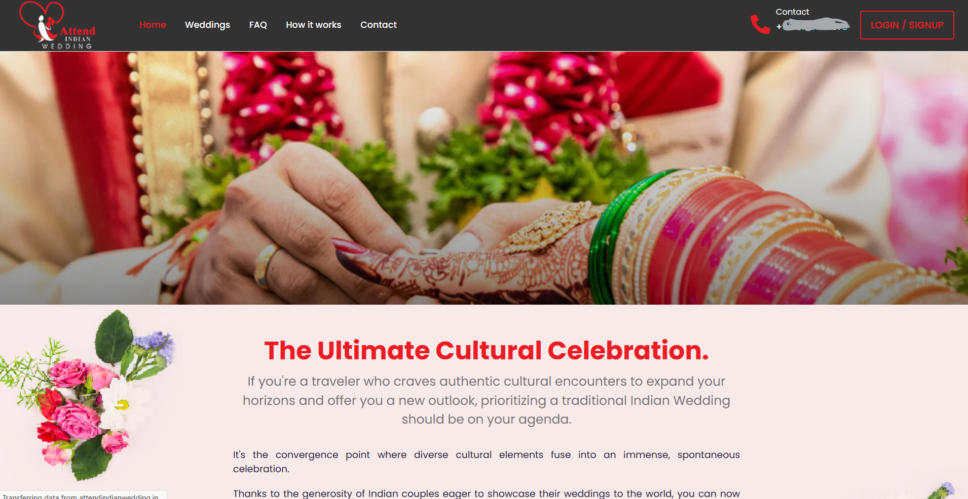 Attend Indian Wedding